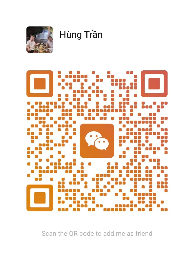 微信二维码：扫描添加 Hùng Trần